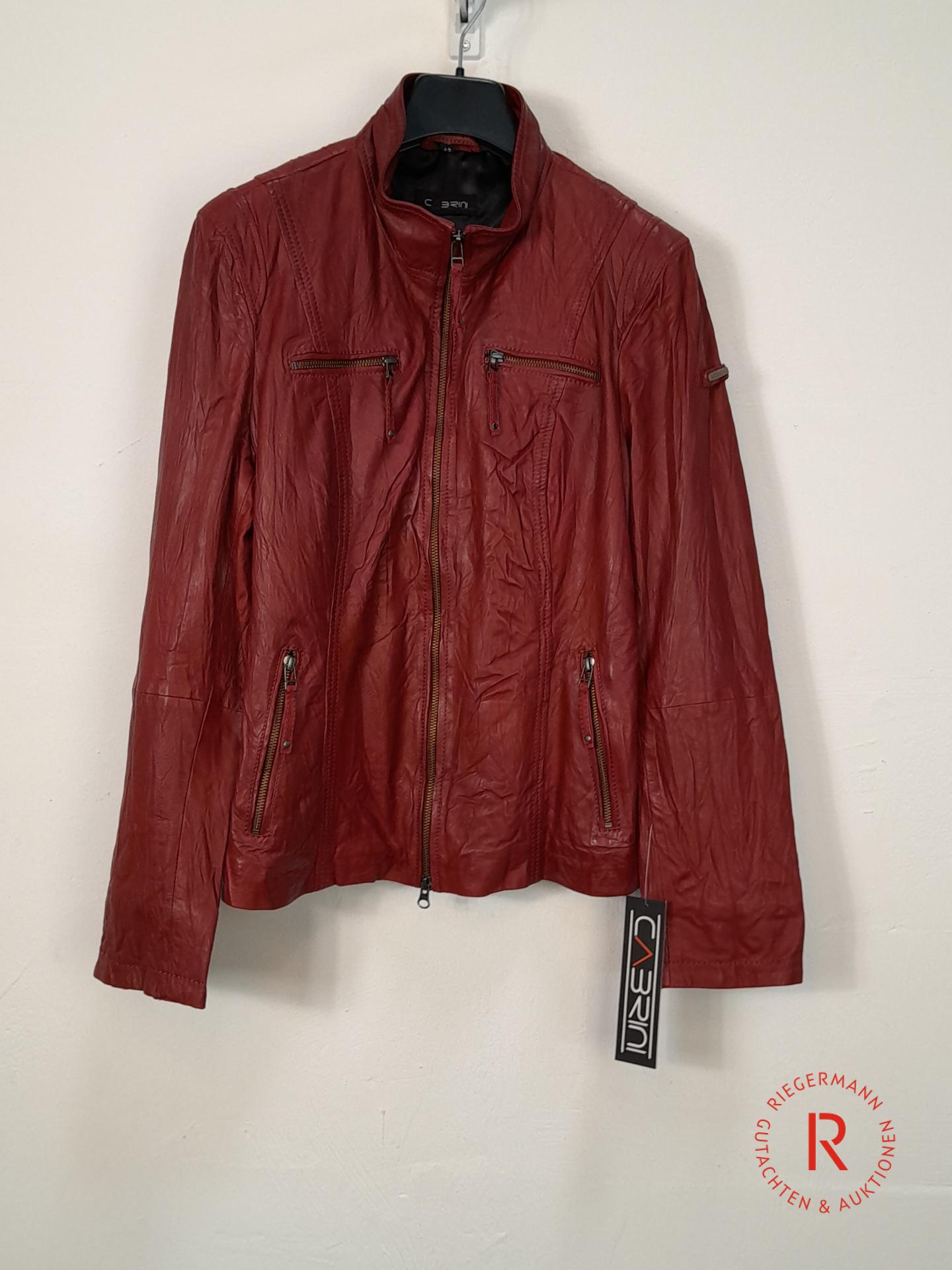DAMEN LEDERJACKE GRÖSSE 42